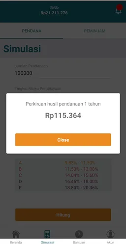 Lumbung Dana Indonesia screenshot 2