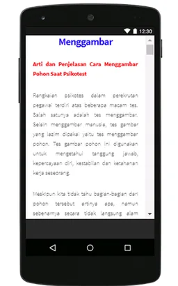 Psikotes Terbaru (Lengkap & Pr screenshot 4