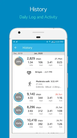 Accupedo Pedometer screenshot 5