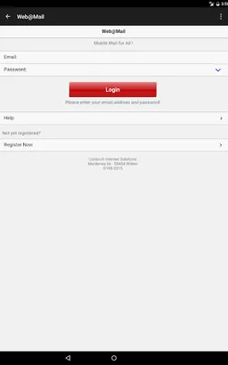 Web@Mail - mobile Mail for all screenshot 9