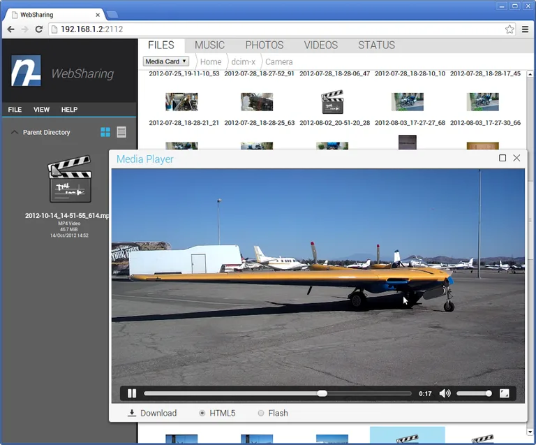 WebSharing (WiFi File Manager) screenshot 9