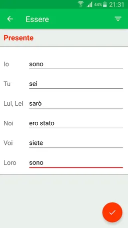 Italian Verbs: Learn & Train screenshot 5