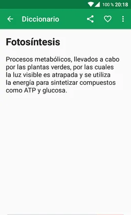 Diccionario de Biología screenshot 3