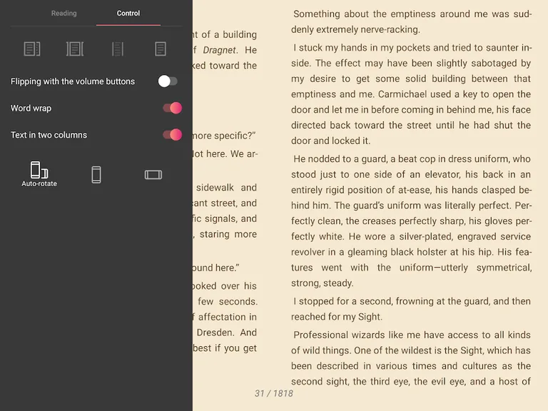 eBoox: ePub PDF e-book Reader screenshot 11