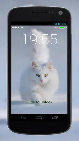 4K Cat Lock Screen Wallpaper screenshot 3