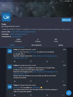 Tusky for Mastodon screenshot 11