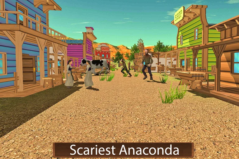 Wild Anaconda Snake Forest Attack Simulator screenshot 8