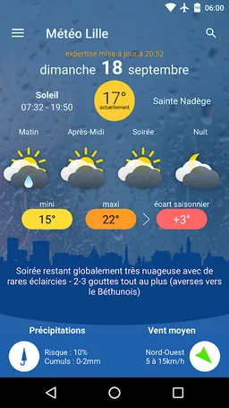 Météo Lille screenshot 3