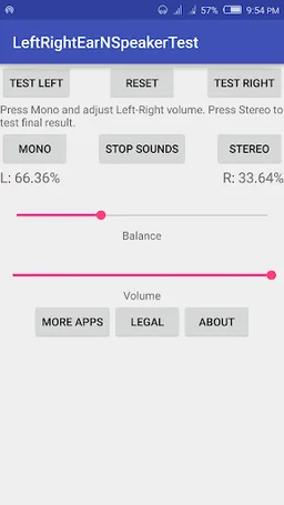 Left Right Ear & Speaker Test screenshot 2