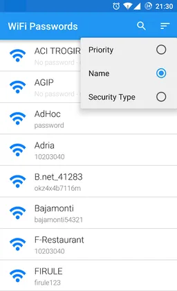 WiFi Passwords [ROOT] screenshot 3