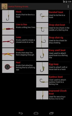 Useful Fishing Knots Pro screenshot 7