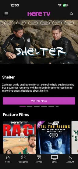 Here TV screenshot 1