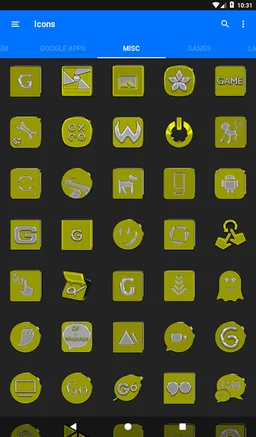 Yellow Icon Pack v5.0 (Free) screenshot 20