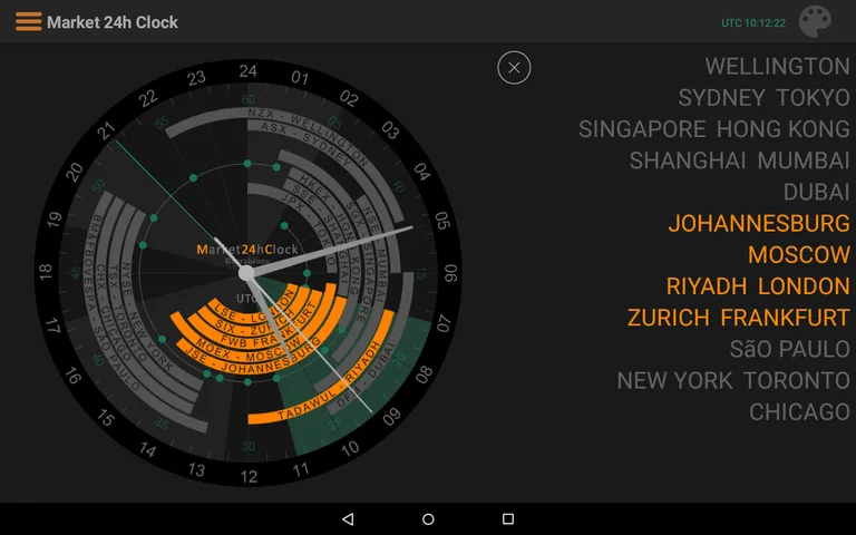 Market 24h Clock screenshot 9
