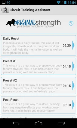 Circuit Training Assistant screenshot 5