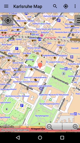 Karlsruhe City Map Lite screenshot 6