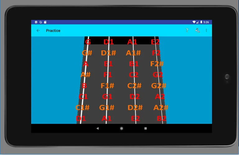 Musical Pitch Game Violin screenshot 12
