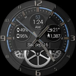 Bold Gears HD Watch Face screenshot 6