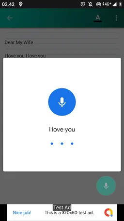 New Apps Voice Notes screenshot 2