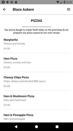 Blaze Askern screenshot 1