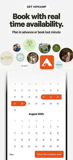 Hipcamp: Camping & Glamping screenshot 2