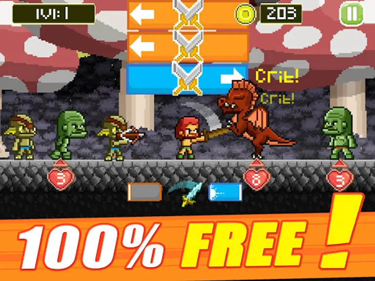 Mini Fighters : Death battles screenshot 1