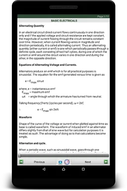 Electricals eBook screenshot 2