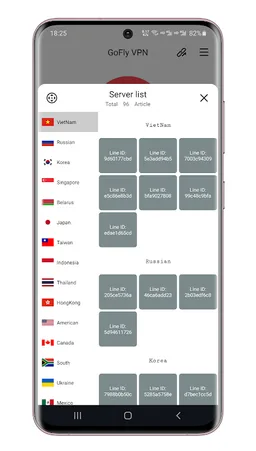 GoFly VPN,V2ray,Trojan,sock5 screenshot 4