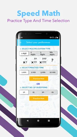Speed Math: Mental Math Skill Builder & Battle Kid screenshot 1
