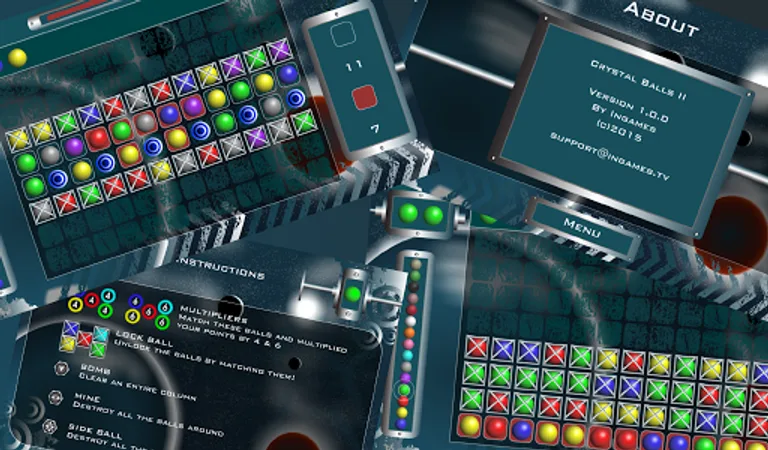 Crash Balls - Match 3 Mania screenshot 1