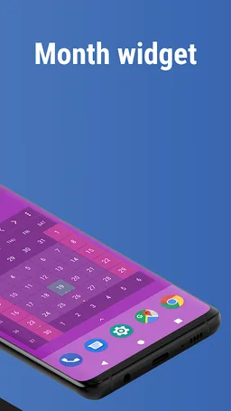 Calendar Widget: Month/Agenda screenshot 3