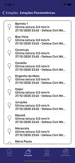 Alerta DCNIT screenshot 3