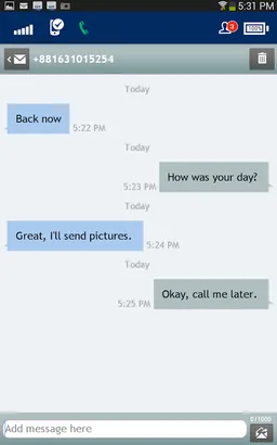 Iridium GO! screenshot 4