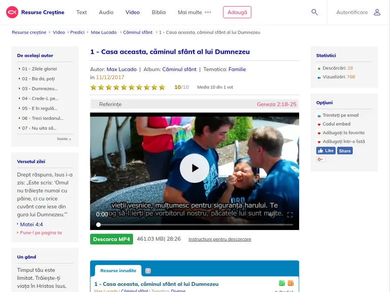 Resurse Crestine screenshot 2