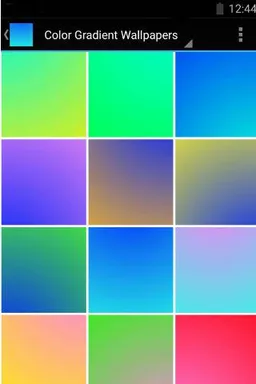 Gradient color screenshot 2