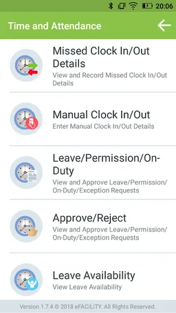 eFACiLiTY® Smart Facility V2.0 screenshot 6