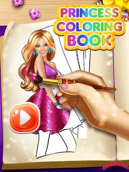 Fairy Princess Coloring Pages screenshot 3