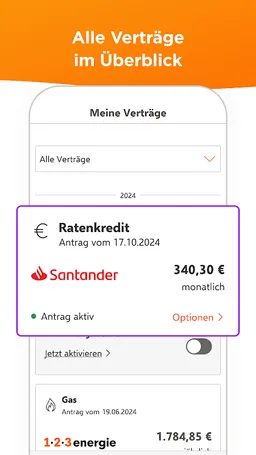 Verivox: Dein Vergleichsportal screenshot 7