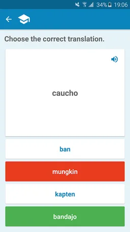 Indonesian-Spanish Dictionary screenshot 4