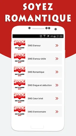 SMS d’Amour et Drague screenshot 2