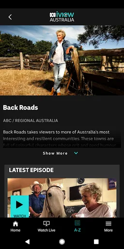 ABC Australia iview screenshot 3