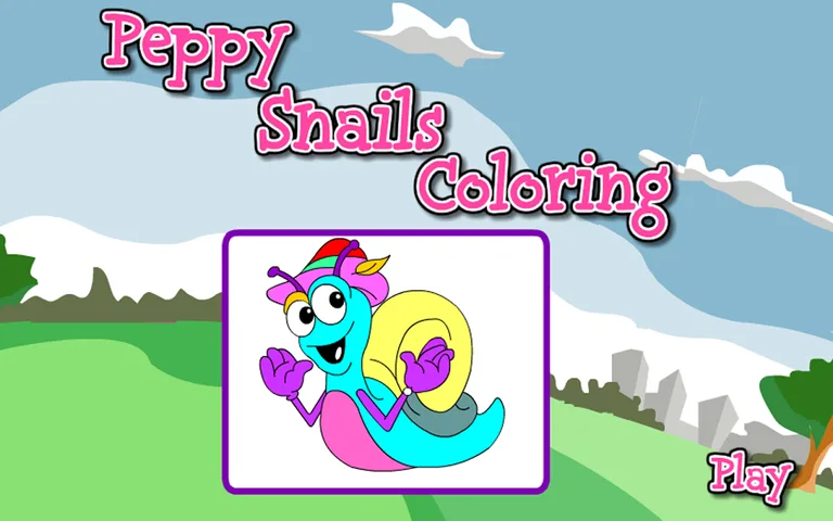 Coloring Peppy Snails screenshot 1