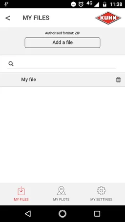 KUHN EasyMaps screenshot 2