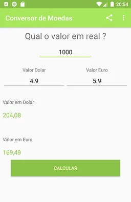 Conversor de Moedas screenshot 3