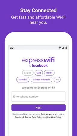 Express Wi-Fi by Facebook screenshot 1
