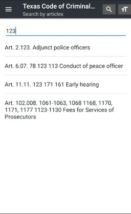 Texas Code Criminal Procedure screenshot 8