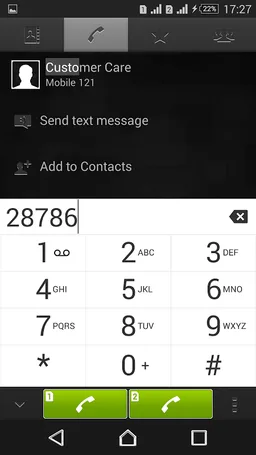Theme eXPERIAnce Dark Texture screenshot 7