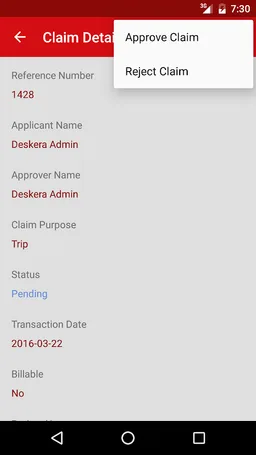 eClaims screenshot 5