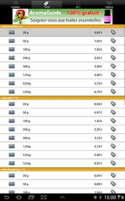 Courrier+ screenshot 5