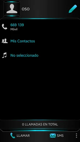 THEME DARKCITY HOLO EXDIALER screenshot 4